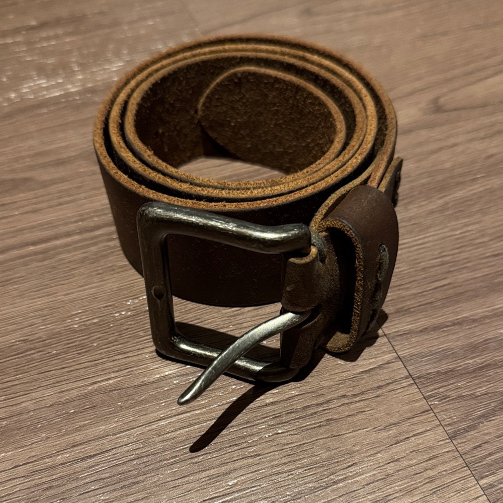 American Eagle Men's Brown Leather Belt